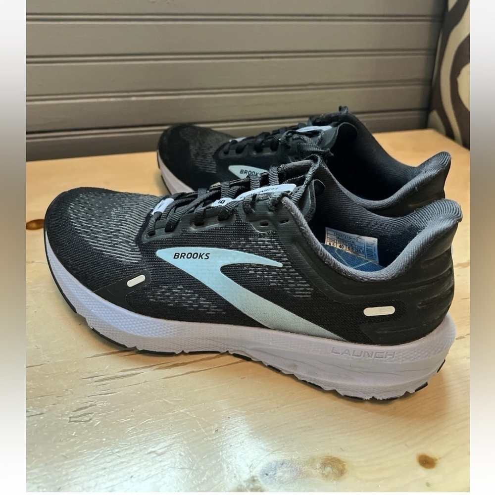 Brooks Launch 9 Black Purple Women’s Size 8.5 B Athletic Running 1203731B060 - Picture 3 of 8